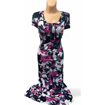 Dámské šaty Růžové šaty MORE, Barva Růžová, Velikost XXXL56, Materiál 96% Viskoza 4% Lycra