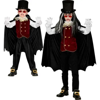 Karnevalový kostým Widmann Kostým drakuly dětský - 128 cm / 5-7 let