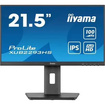 Monitor iiyama iiyama ProLite/XUB2293HS-B6/21,5"/IPS/FHD/100Hz/1ms/Black/3R