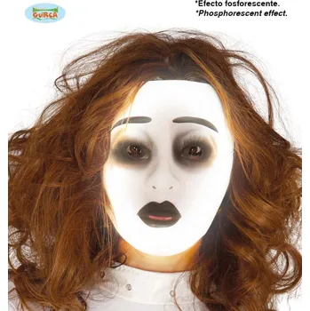Karnevalová maska Fiestas Guirca Fluoreskující maska ducha - ONA