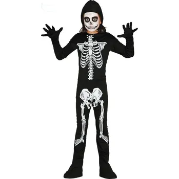 Karnevalový kostým Fiestas Guirca Kostým kostlivec - věk 7 - 9 roků - 125 - 135 cm