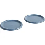 Talíř Hay Barro Plate set 2 ks tmavě modrý Ø24 v.2,4