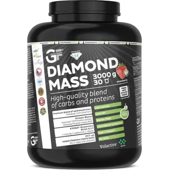 Protein GF nutrition Diamond Mass 3 kg Příchuť: chocolate