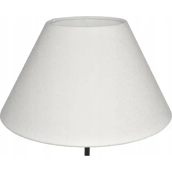 Stínidlo Stínidlo na lampu, moderní kuželové, E27, bílé 20x45, výška 24 cm, BOUCLE VENOSA