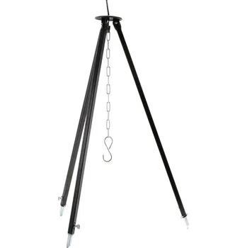 kotlíky Perfect Home 14919 Trojnožka ke kotlíkům 1,5 m ocelová teleskopická, černá