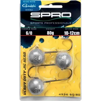 Rybářský háček SPRO Jigové hlavy Jig 90 HD / Special Jig VELIKOST: 12/0, Hmotnost [ gr ]: 150