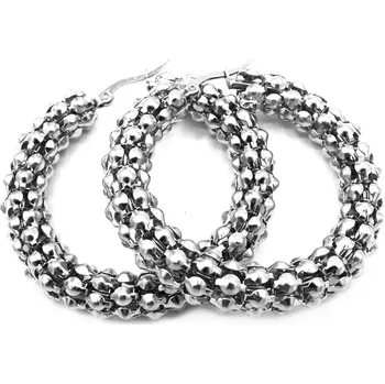 Náušnice Steel Jewelry Náušnice kruhy z chirurgické oceli NS140917 dárkové balení zdarma