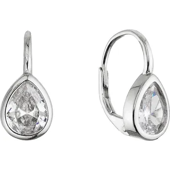 Náušnice EVOLUTION GROUP CZ Stříbrné visací náušnice slžičky - 11651.1