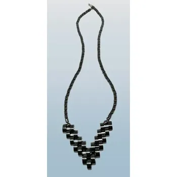 Náhrdelník Hematitový náhrdelník ozdobný