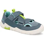 Barefoot dětské sandály Superfit - Trace Blue modré Velikost: 26