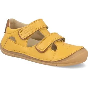 Dívčí sandály Dětské sandály Froddo - Flexible Dark yellow žluté Velikost: 24