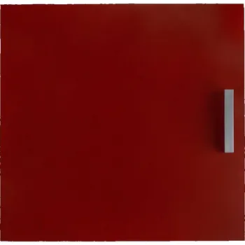 Počítačový stůl Dvířka, červená, TOFI NEW