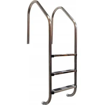 Bazénový žebřík 4 stupně, 183 cm