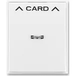 Kryt vypínače kartového ABB Element, Time 3559E-A00700 03 bílá / bílá