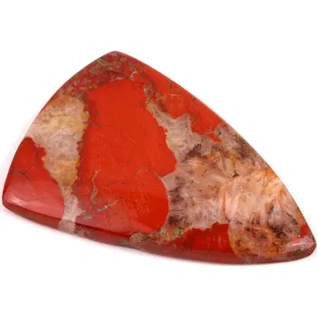 Korálek Kabošon Red River Jasper č.4184 (44x30x5mm)