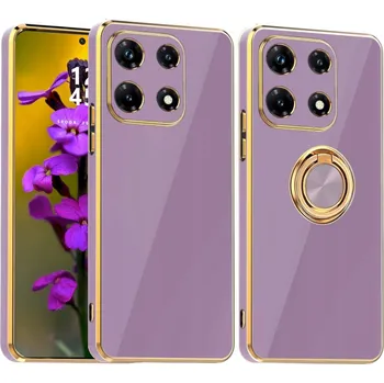 Pouzdro na mobilní telefon Zadní Kryt RCBR pro Infinix Note 30 Pro 4G GLAMOUR CASE fialový