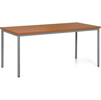 Jídelní stůl Jídelní stůl TRIVIA, 160x80 cm, tmavě šedá podnož, třešeň