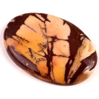 Korálek Kabošon Outback Jaspis č.4180 (39x27x6mm)