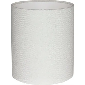 Stínidlo Stínidlo na lampu stojací/závěsnou, válec 13/15 cm, patice E27, bílé, bublinky AREZZO