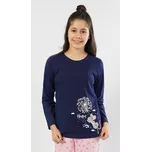 Vienetta Kids Dětské pyžamo dlouhé Myš s pampeliškou: tmavě modrá 15 - 16