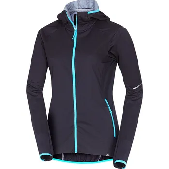 Dámská větrovka Northfinder Dámská trekingová hybrid multisportovní lehká bunda 2.5L KENDRA, černá, XS