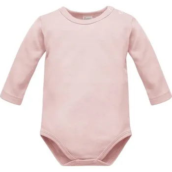 Kojenecký body PINOKIO Body dlouhý rukáv Lovely Day Rose RŮŽOVÁ - 62