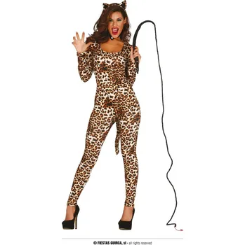 Karnevalový kostým Fiestas Guirca Leopard - dámský kostým - velikost L 42/44