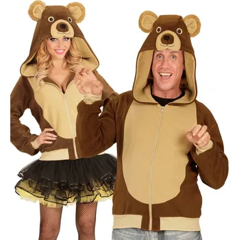 Karnevalový kostým Widmann Bunda medvěd - S/M