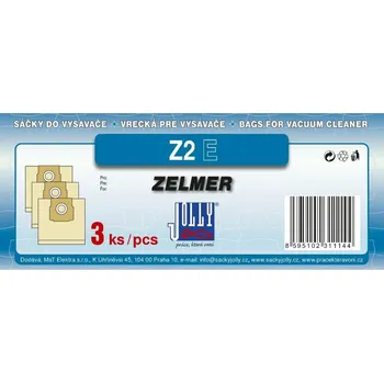 Vysavač Z 2 E SÁČKY ZELMER 3KS EKONOMICKÉ JOLLY