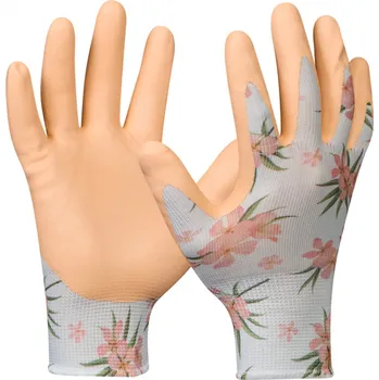 Pracovní rukavice Nohel Garden Rukavice GARDELUXE - OLEANDER pracovní velikost 7