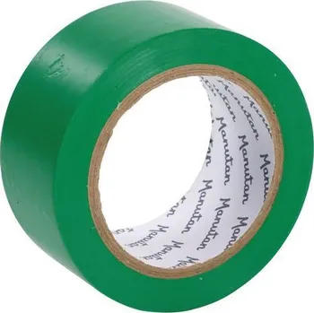 Lepicí páska Vyznačovací páska na podlahy Manutan Expert, šířka 50 mm, zelená + Prodloužená záruka na 10 let