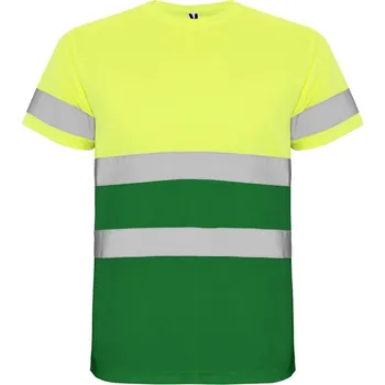 pracovní tričko ROLY Tričko Delta, reflexní, krátký rukáv, pánské E9310-52221-M M Žlutá/zelená