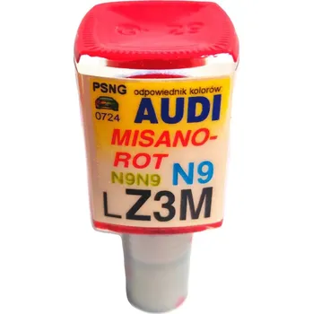 Autolak ARASYSTEM Lakovací tužka LZ3M - N9 Misano Rot Audi (1995-2024) 10 ml