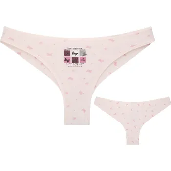 Kalhotky Donella Dámské kalhotky Motýlci: světle růžová M