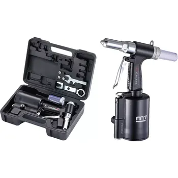 Nýtovací pistole Pneumatická nýtovačka Mighty Seven M7 PA-203N - 3.2-6.4mm, 11.77kN, 1.48l/cyklus, 6.3bar, 1.5kg, kufr