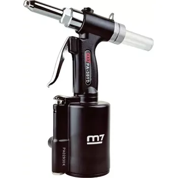 Kompresor Pneumatická nýtovačka Mighty Seven M7 PA-301 - 2.4-4.8mm, 10.25kN, 1.48l/cyklus, 6.3bar, 1.5kg