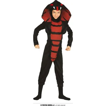 Fiestas Guirca Kostým COBRA NINJA - věk 7 - 9 roků - 125 - 135 cm