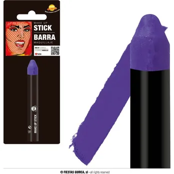 Karnevalový doplněk Fiestas Guirca Kosmetická barevná tužka - líčidlo fialové