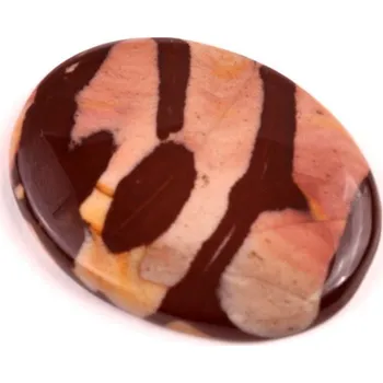 Korálek Kabošon Outback Jaspis č.4167 (41x31x5mm)