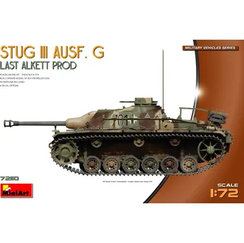 Plastikový model 1:72 Sturmgeschütz III Ausf.G, Last Alkett Production