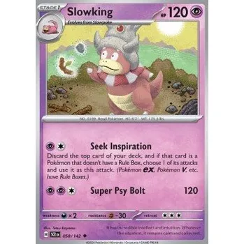 Sběratelská karetní hra Pokémon SCR 058/142 Slowking - Stellar Crown Stav: Near Mint, Verze: REVERSE HOLO
