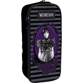 Penál Giovas etue Wednesday černá