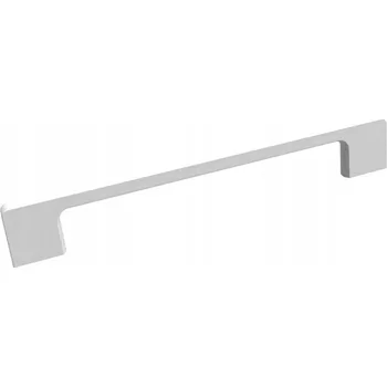 Nábytkové kování Nábytková úchytka TECHNO C-1146, bílý lesk, 160/192 mm