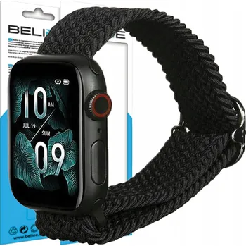 Řemínek na hodinky Řemínek Beline pro Apple Watch 70mm černý