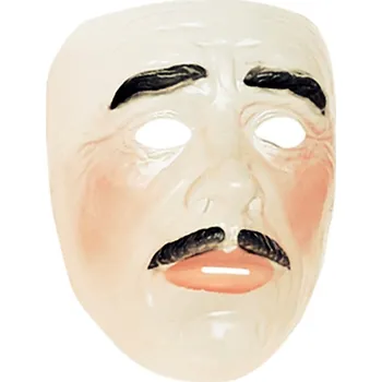 Karnevalová maska Widmann Průhledná maska muž