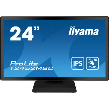 Monitor iiyama 24" LCD iiyama T2452MSC-B1:PCAP,IPS,FHD,HDMI