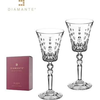 Sklenice Diamante, Slovensko Sklenice na bílé víno 255 ml Marbella - sada 2 ks