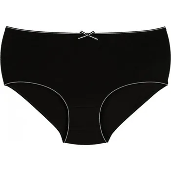 Kalhotky Donella Dámské kalhotky Brigita: černá 4XL