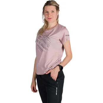 Dámské tričko Northfinder Dámské outdoorové merino triko LINDSEY, růžová, M