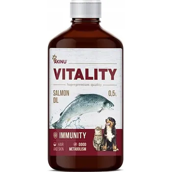 Oleje a tuky pro kočky, pro psy Akinu olej